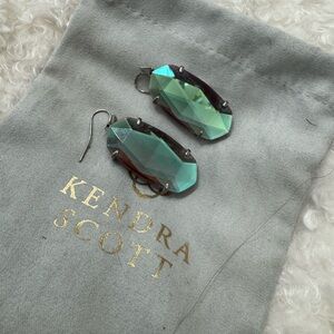 Kendra Scott Esme Dichronic Earrings in silver